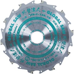 GTS-C-125-10 [モトユキ グローバルソー窯業サイディングボード用チップソー]