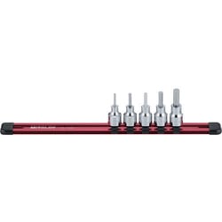 HH306M [ミトロイ 3/8 ヘックスソケット ホルダーセット 5コマ6点]