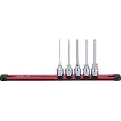 HH306ML [ミトロイ 3/8 ヘックスソケット ロング ホルダーセット 5コマ6点]