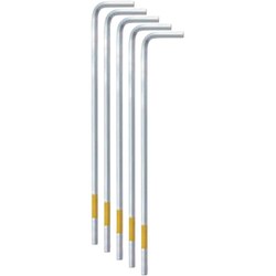 HMTL-40-5P [ワイズ 六角棒レンチ【単品】5本組NC（LLサイズ）4.0mm]