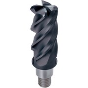 三菱 4枚刃長刃タイプ難削材加工用 超硬制振ラジアスヘッド16mm (コート品) EP7020 IMX16C4HV160R10032 EP7020