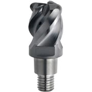 三菱 4枚刃難削材加工用 超硬制振ラジアスヘッド16mm (コート品) EP7020 IMX16C4HV160R25016 EP7020