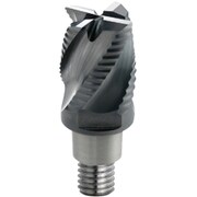 三菱 4枚刃難削材加工用 超硬ラフィングヘッド16mm (コート品) EP7020 IMX16R4F16016 EP7020