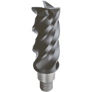 三菱 4枚刃長刃タイプ難削材加工用 超硬制振スクエアヘッド20mm (コート品) EP7020 IMX20S4HV20040 EP7020