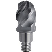 三菱 4枚刃難削材加工用 超硬制振ボールヘッド25mm (コート品) EP7020 IMX25B4HV25026 EP7020