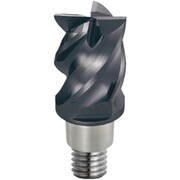 三菱 4枚刃難削材加工用 超硬制振スクエアヘッド30mm (コート品) EP7020 IMX25S4HV30031 EP7020