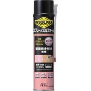 ISNF [ABC 簡易型発泡ウレタンフォーム 1液ノズルタイプ インサルパック スプレーノズルフォーム 780ml フォーム色：ピンク]