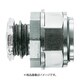 KMBGP12 [SANKEI ケイフレックス用 コネクタ ノックアウト接続用 樹脂性/黒色品 管用平行おねじ付き]