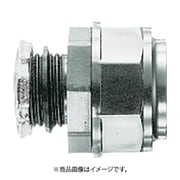 KMBGP12 [SANKEI ケイフレックス用 コネクタ ノックアウト接続用 樹脂性/黒色品 管用平行おねじ付き]