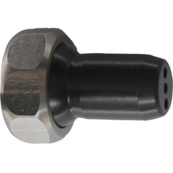 ヒルトライン 樹脂製 丸ノズル Φ1.6×穴数3（アジャストナット入り） KU-1DU-3-16