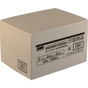 KXS0090 [TRUSCO 海外製 業務用ポリ袋 透明・箱入 0.1×90L 100枚入]