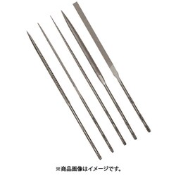 LA-ST-180-0 [バローベ 精密ニードルヤスリ 5種セット 180mm #0]
