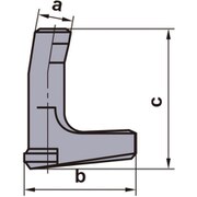 LLCL125 [三菱 バイトホルダ用部品 クランプレバー]