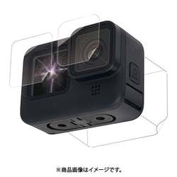 GoPro HERO10/9 Black用 耐衝撃 指紋防止 光沢 AC-GP9BFLPAFFG