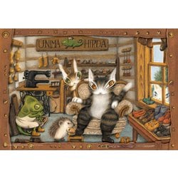 03-924 ワチフィールド ウニマとヒルダの靴屋 [ジグソーパズル 300ピース（完成サイズ:26×38cm）]