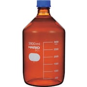 NBB-3.8L-SCI [HARIO 耐熱ねじ口瓶（茶） 3,800ml]