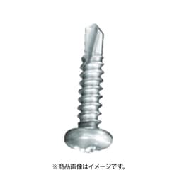 MIYAGAWA ドリルねじナベ（アルミ板専用） ステン 4X19 28本入 NPP4219-PC1