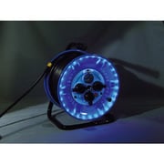 NPWL-EB33-B [日動 電工ドラム 防雨型LEDラインドラム 青 漏電保護専用 30m]