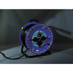 NPWL-EK33-R [日動 電工ドラム 防雨型LEDラインドラム 赤 過負荷漏電保護兼用 30m]