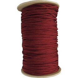 PAR-8026 [ユタカメイク 江戸打ち紐 エンジ 約3mm×130m]