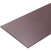 TRUSCO ポリカーボネート平板450mm 600mm 厚み2mm ブラウンスモーク PCB2-4560-BR