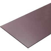 TRUSCO ポリカーボネート平板450mm 450mm 厚み3mm ブラウンスモーク PCB3-4545-BR