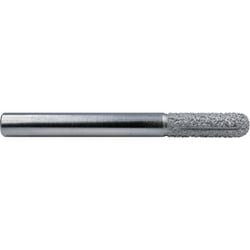 PCRM6.0-D427 [TRUSCO 焼結ダイヤモンドバー先丸円筒 刃径・シャンク径6mm 60mm]