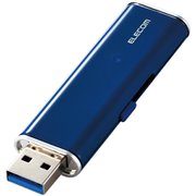 ESD-EMN0128GBUR [SSD 128GB 外付け ポータブル 超小型 ブルー データ復旧サービスLite付き USBメモリサイズ]
