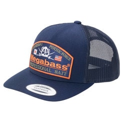 MEGABASS CAP PSYCHIC TRUCKER NAVY/NAVY