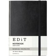 方眼ノート B6 EDI-NB06-BK