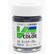 VC-16 ソフトビニール専用塗料 Vカラー 瓶 23ml モンスターブルー [模型用塗料]