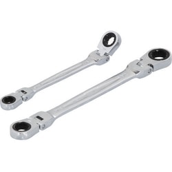 TONE 両首振ラチェットめがねレンチ インチサイズ RMFWB-1012