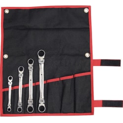 TONE 両首振ラチェットめがねレンチセット インチサイズ RMFWB400