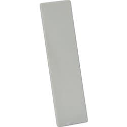 S25-1W [日本統計機 マグネット式片面名札22X82 白 （1Pk（袋）=10枚入）]