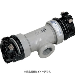 SKXMT20X20 [SKカワニシ 鋼管用継手 SKX枝部めねじ付チーズ 20×20A]