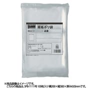 SPB-11 [TRUSCO 規格ポリ袋11号 縦300X横200Xt0.03 100枚入 透明]
