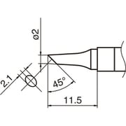 T36-BC2 [白光 こて先 2BC型]