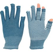 STCH-EKS-DENIM-M [ミドリ安全 指先が使える手袋 スライドタッチeks （調温・消臭効果） デニムブルー M]
