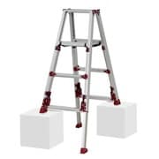 SXJ-120A [四脚アジャスト式専用脚立 上部操作タイプ（スタッピー） SXJ型 4段（伸縮3～4尺）]