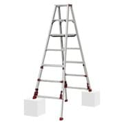 SXJ-210A [四脚アジャスト式専用脚立 上部操作タイプ（スタッピー） SXJ型 7段（伸縮6～7尺）]