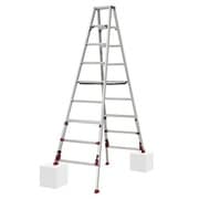 SXJ-270A [四脚アジャスト式専用脚立 上部操作タイプ（スタッピー） SXJ型 9段（伸縮8～9尺）]