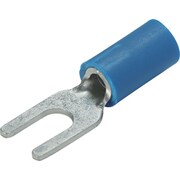 TRUSCO 絶縁被覆付圧着端子 ストレート形 Y形(100個入) T-AVF2-4-B