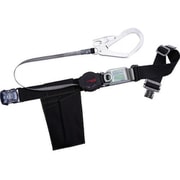 TB-ORL-OT593-BLK-M-BP [ツヨロン 胴ベルト型墜落制止用器具 ワンハンドリトラ 軽量ワンタッチ型 黒 Mサイズ]