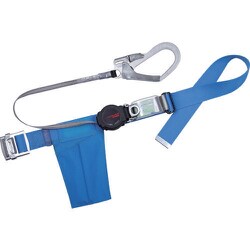 TB-ORN-599-BL4-M-BP [ツヨロン 胴ベルト型墜落制止用器具 ワンハンドリトラ 青 Mサイズ]