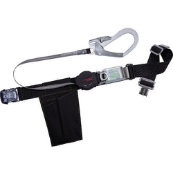 TB-ORN-OT599-BLK-M-BP [ツヨロン 胴ベルト型墜落制止用器具 ワンハンドリトラ ワンタッチ型 黒 Mサイズ]