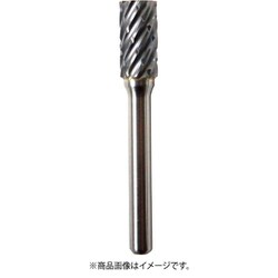 TCBINX1700-1 [NRS 超硬バー 円筒s-inoxカット 刃径12×刃長25×軸径6×軸長45 ロー付]