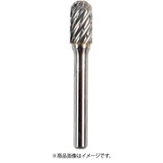 TCBINX3500 [NRS 超硬バー 砲弾s-inoxカット 刃径8×刃長19×軸径6×軸長46 ロー付]