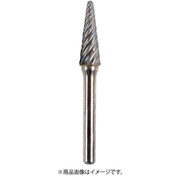 TCBINX4500 [NRS 超硬バー テーパーs-inoxカット 刃径8×刃長22×軸径6×軸長47 ロー付]