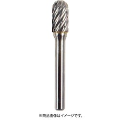 TCBSTL3500 [NRS 超硬バー 砲弾d-steelカット 刃径8×刃長19×軸径6×軸長46 ロー付]