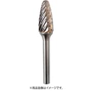 TCBSTL9700 [NRS 超硬バー ツクシd-steelカット 刃径12×刃長25×軸径6×軸長45 ロー付]